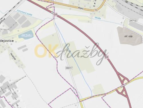 Dražba pozemku - Lovosice